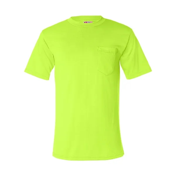 Bayside Unisex USA-Made 50/50 Pocket T-Shirt - Bayside Unisex USA-Made 50/50 Pocket T-Shirt - Image 2 of 5