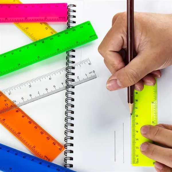 6'' Customizable Dual Scale Plastic Ruler School Promotions - 6'' Customizable Dual Scale Plastic Ruler School Promotions - Image 4 of 5