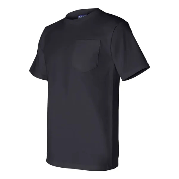 Bayside Unisex Union-Made Pocket T-Shirt - Bayside Unisex Union-Made Pocket T-Shirt - Image 17 of 30