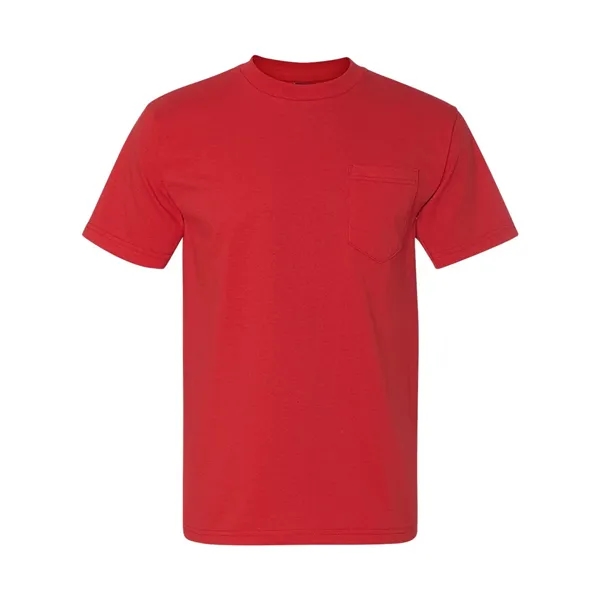 Bayside Unisex Union-Made Pocket T-Shirt - Bayside Unisex Union-Made Pocket T-Shirt - Image 22 of 30