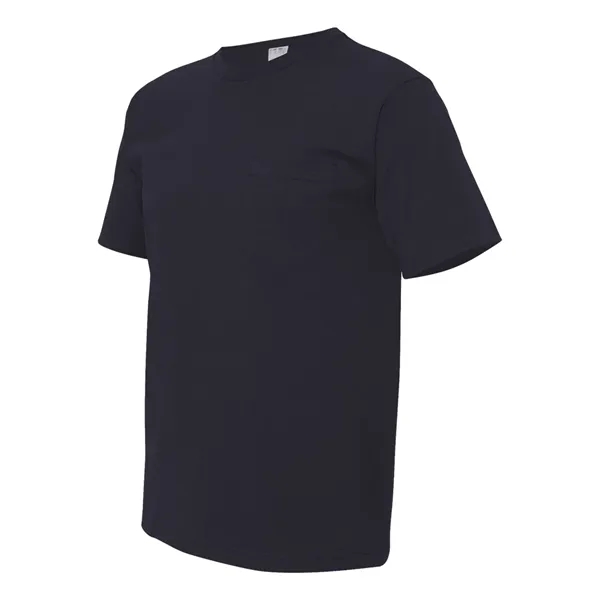 Bayside Unisex USA-Made Midweight Pocket T-Shirt - Bayside Unisex USA-Made Midweight Pocket T-Shirt - Image 13 of 23