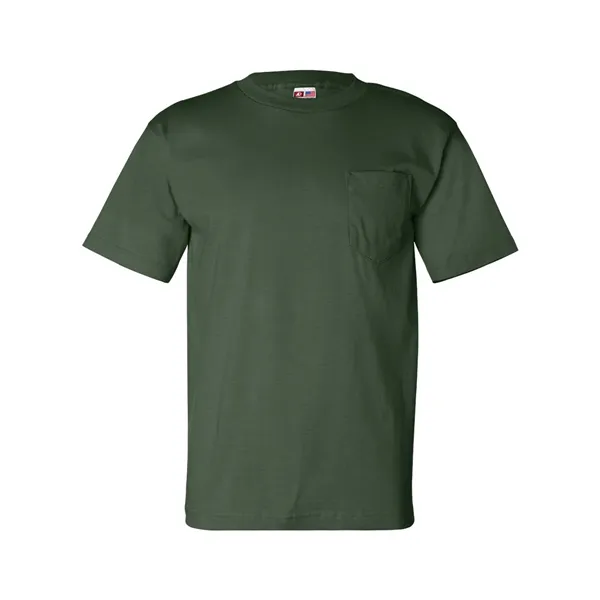Bayside Unisex USA-Made Pocket T-Shirt - Bayside Unisex USA-Made Pocket T-Shirt - Image 16 of 39