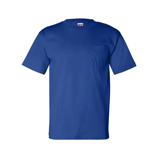 Bayside Unisex USA-Made Pocket T-Shirt - Bayside Unisex USA-Made Pocket T-Shirt - Image 31 of 39