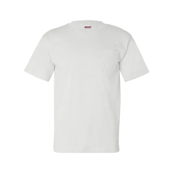 Bayside Unisex USA-Made Pocket T-Shirt - Bayside Unisex USA-Made Pocket T-Shirt - Image 37 of 39