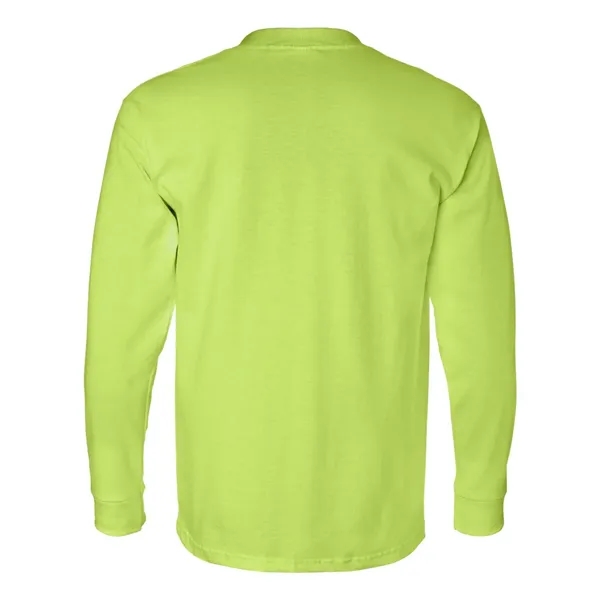 Bayside Unisex USA-Made Long Sleeve Pocket T-Shirt - Bayside Unisex USA-Made Long Sleeve Pocket T-Shirt - Image 18 of 29