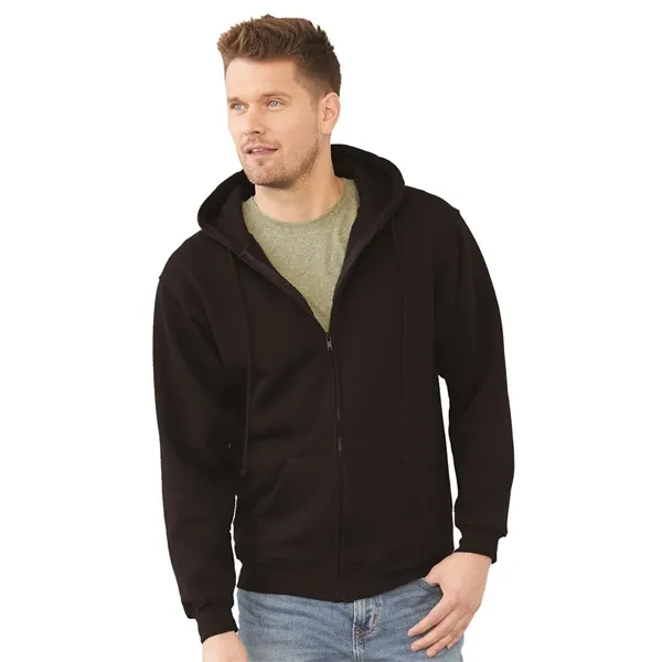 Bayside Unisex USA-Made Full-Zip Hooded Sweatshirt - Bayside Unisex USA-Made Full-Zip Hooded Sweatshirt - Image 0 of 21