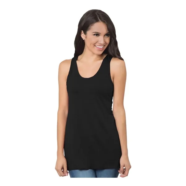 Bayside Women's Triblend Racerback Tank Top - Bayside Women's Triblend Racerback Tank Top - Image 3 of 11