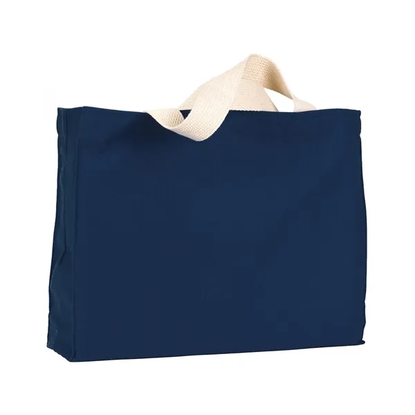 Bayside USA Made Cotton Canvas Medium Gusset Tote Bag - Bayside USA Made Cotton Canvas Medium Gusset Tote Bag - Image 0 of 4
