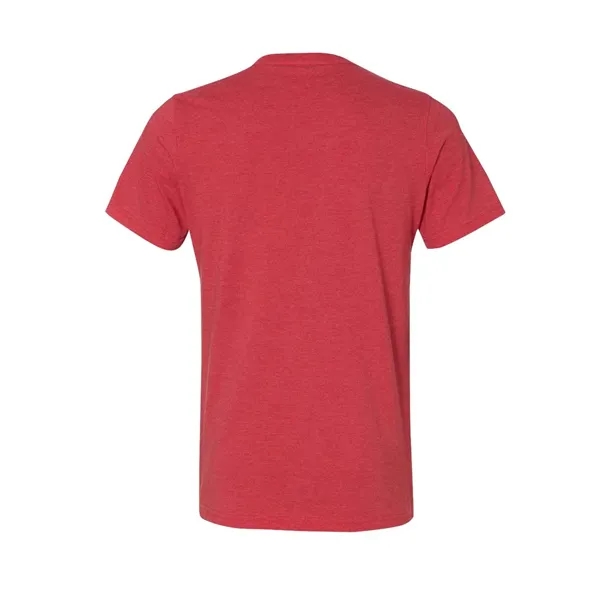 BELLA + CANVAS Unisex Heather CVC V-Neck Tee - BELLA + CANVAS Unisex Heather CVC V-Neck Tee - Image 24 of 34