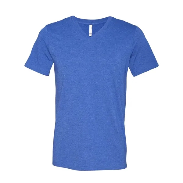 BELLA + CANVAS Unisex Heather CVC V-Neck Tee - BELLA + CANVAS Unisex Heather CVC V-Neck Tee - Image 28 of 34