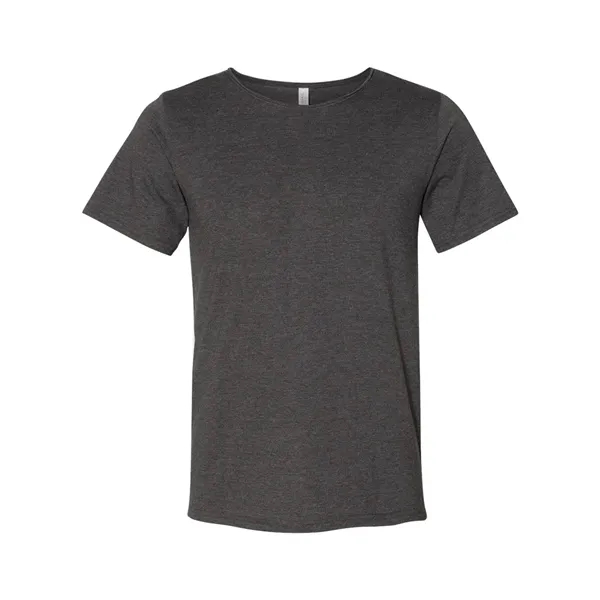 BELLA + CANVAS Unisex Raw Neck Tee - BELLA + CANVAS Unisex Raw Neck Tee - Image 3 of 8