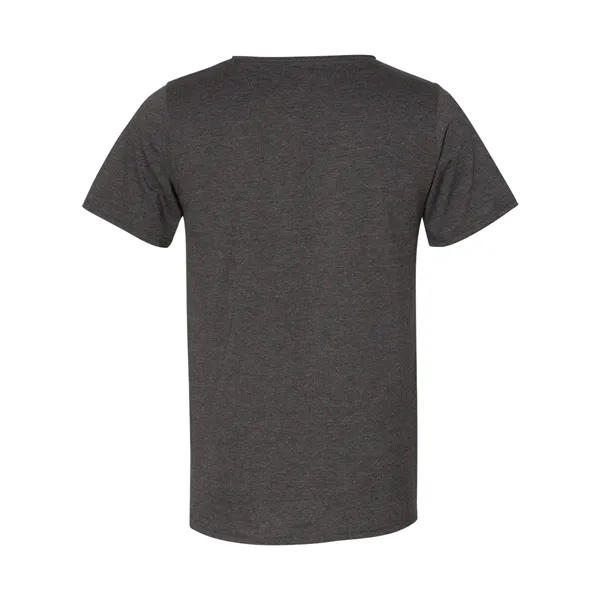 BELLA + CANVAS Unisex Raw Neck Tee - BELLA + CANVAS Unisex Raw Neck Tee - Image 4 of 8