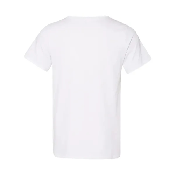 BELLA + CANVAS Unisex Raw Neck Tee - BELLA + CANVAS Unisex Raw Neck Tee - Image 8 of 8