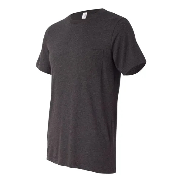 BELLA + CANVAS Men's Jersey Pocket Tee - BELLA + CANVAS Men's Jersey Pocket Tee - Image 14 of 42