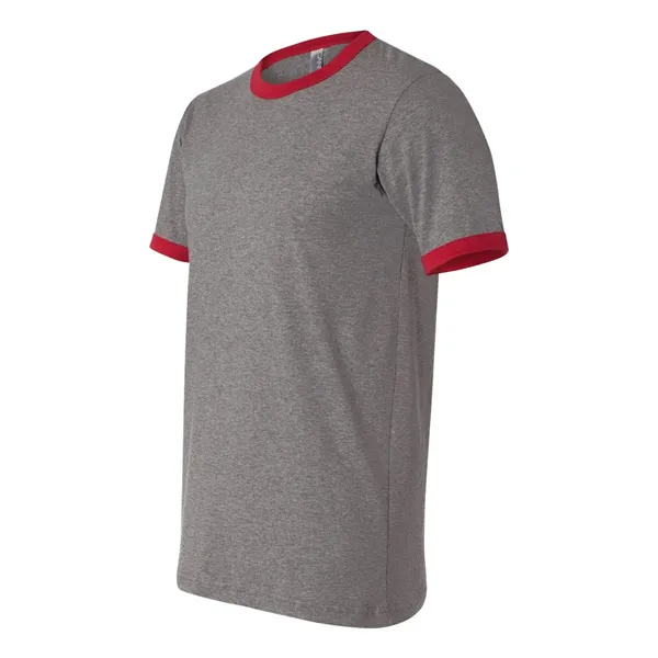 BELLA + CANVAS Men's Jersey Heather Ringer Tee - BELLA + CANVAS Men's Jersey Heather Ringer Tee - Image 5 of 12