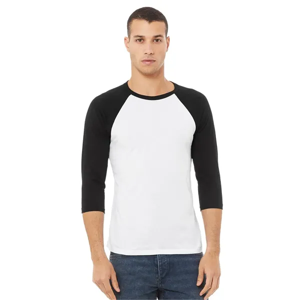 BELLA + CANVAS Unisex Three-Quarter Sleeve Baseball Tee - BELLA + CANVAS Unisex Three-Quarter Sleeve Baseball Tee - Image 0 of 89