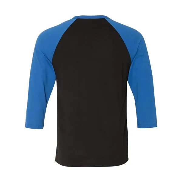 BELLA + CANVAS Unisex Three-Quarter Sleeve Baseball Tee - BELLA + CANVAS Unisex Three-Quarter Sleeve Baseball Tee - Image 14 of 89