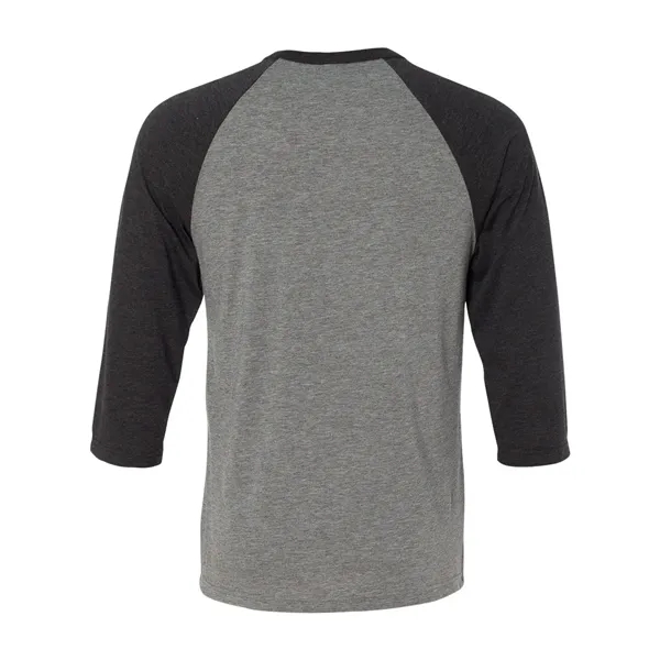 BELLA + CANVAS Unisex Three-Quarter Sleeve Baseball Tee - BELLA + CANVAS Unisex Three-Quarter Sleeve Baseball Tee - Image 23 of 89
