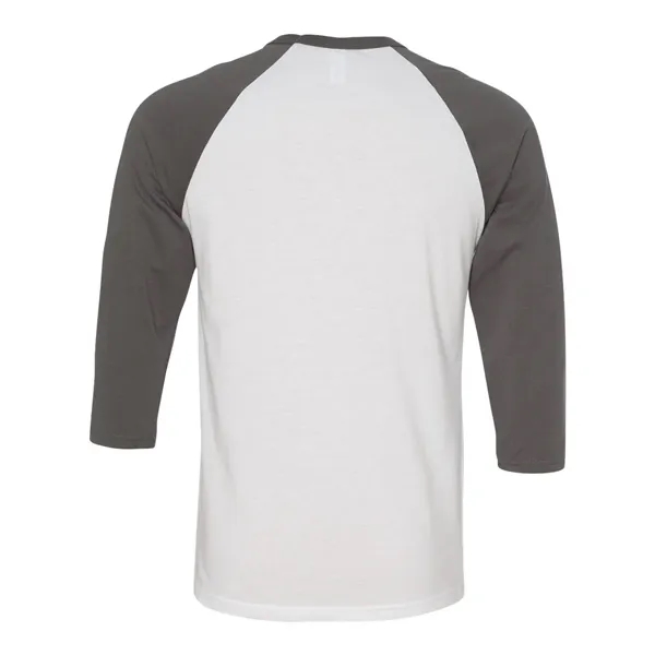 BELLA + CANVAS Unisex Three-Quarter Sleeve Baseball Tee - BELLA + CANVAS Unisex Three-Quarter Sleeve Baseball Tee - Image 46 of 89
