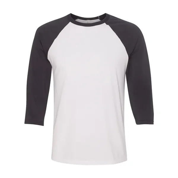 BELLA + CANVAS Unisex Three-Quarter Sleeve Baseball Tee - BELLA + CANVAS Unisex Three-Quarter Sleeve Baseball Tee - Image 50 of 89