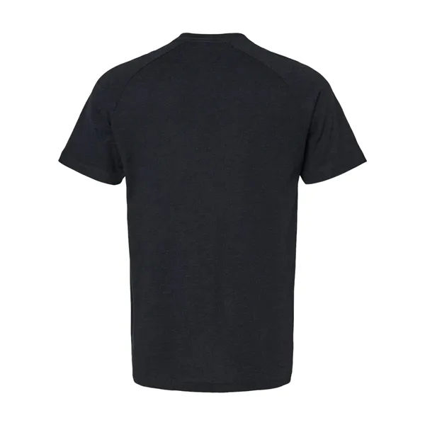 BELLA + CANVAS Men's Heather CVC Raglan Tee - BELLA + CANVAS Men's Heather CVC Raglan Tee - Image 3 of 20