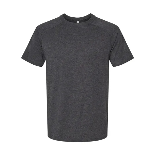 BELLA + CANVAS Men's Heather CVC Raglan Tee - BELLA + CANVAS Men's Heather CVC Raglan Tee - Image 4 of 20
