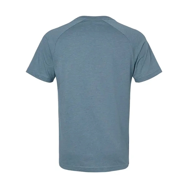 BELLA + CANVAS Men's Heather CVC Raglan Tee - BELLA + CANVAS Men's Heather CVC Raglan Tee - Image 14 of 20