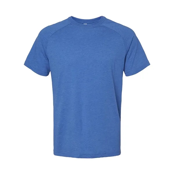 BELLA + CANVAS Men's Heather CVC Raglan Tee - BELLA + CANVAS Men's Heather CVC Raglan Tee - Image 15 of 20