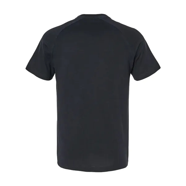 BELLA + CANVAS Men's Heather CVC Raglan Tee - BELLA + CANVAS Men's Heather CVC Raglan Tee - Image 18 of 20