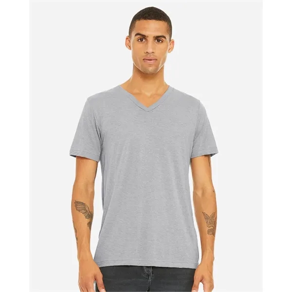 BELLA + CANVAS Unisex Triblend V-Neck Tee - BELLA + CANVAS Unisex Triblend V-Neck Tee - Image 0 of 74