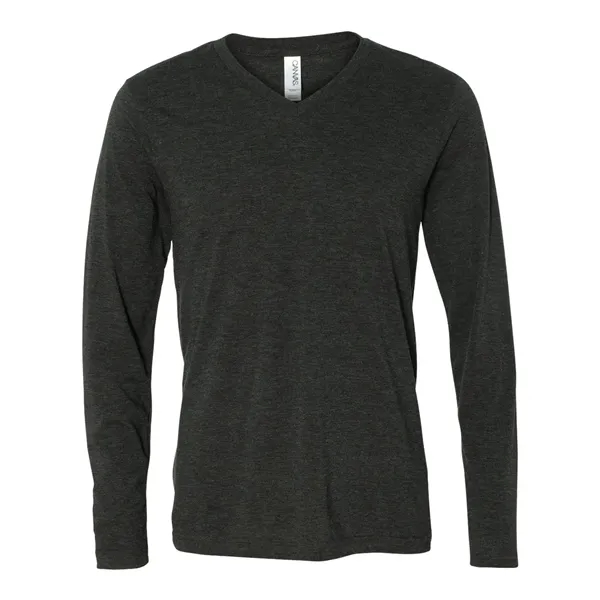 BELLA + CANVAS Unisex Long Sleeve V-Neck Tee - BELLA + CANVAS Unisex Long Sleeve V-Neck Tee - Image 0 of 21