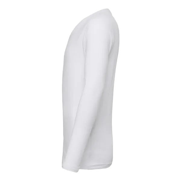 BELLA + CANVAS Unisex Long Sleeve V-Neck Tee - BELLA + CANVAS Unisex Long Sleeve V-Neck Tee - Image 15 of 21