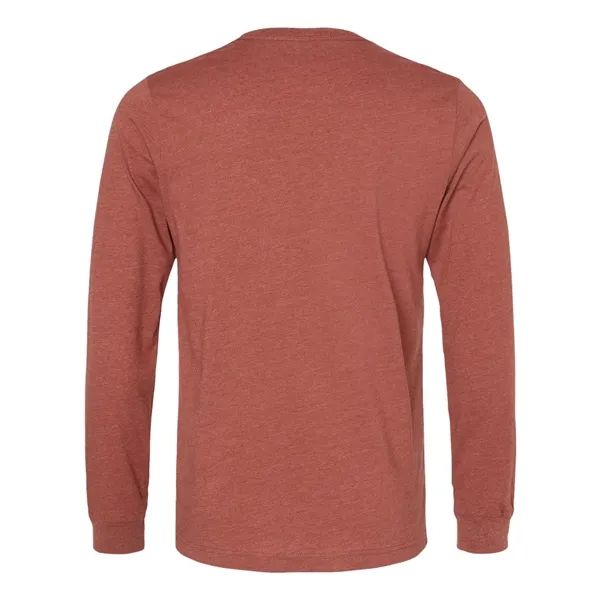 BELLA + CANVAS Heather CVC Long Sleeve Tee - BELLA + CANVAS Heather CVC Long Sleeve Tee - Image 17 of 63