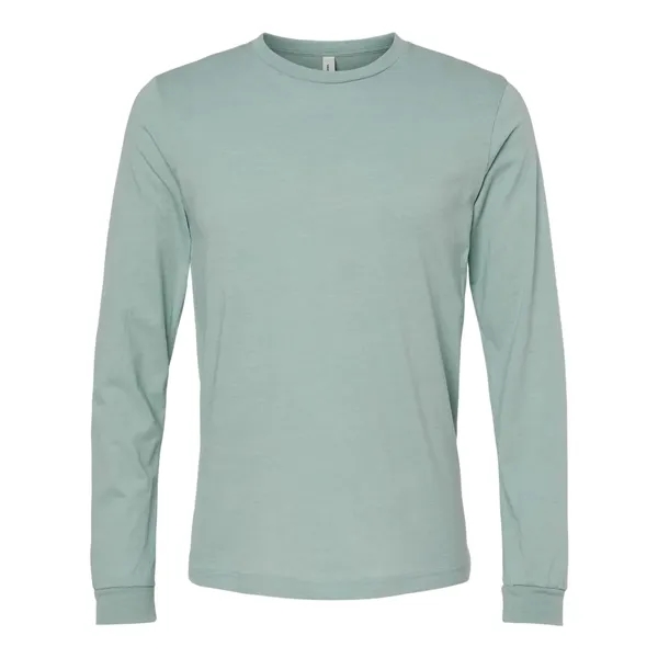 BELLA + CANVAS Heather CVC Long Sleeve Tee - BELLA + CANVAS Heather CVC Long Sleeve Tee - Image 25 of 63