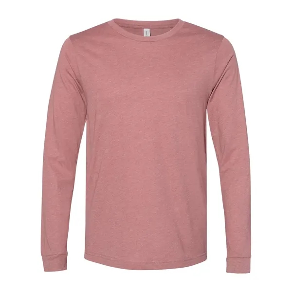 BELLA + CANVAS Heather CVC Long Sleeve Tee - BELLA + CANVAS Heather CVC Long Sleeve Tee - Image 35 of 63