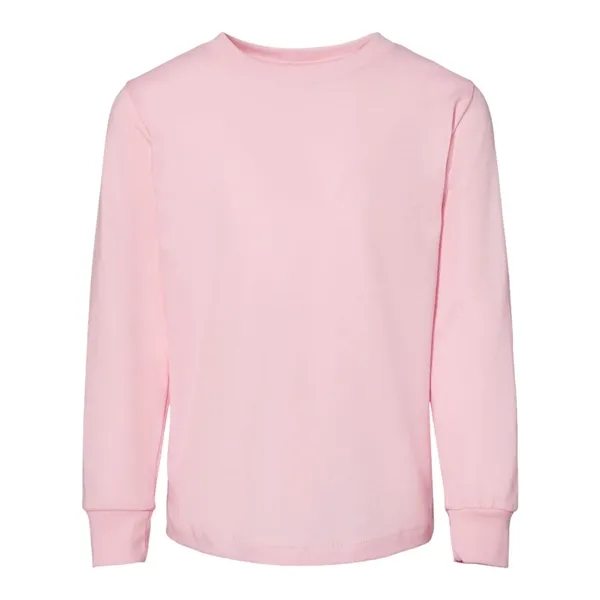 BELLA + CANVAS Toddler Jersey Long Sleeve Tee - BELLA + CANVAS Toddler Jersey Long Sleeve Tee - Image 11 of 14