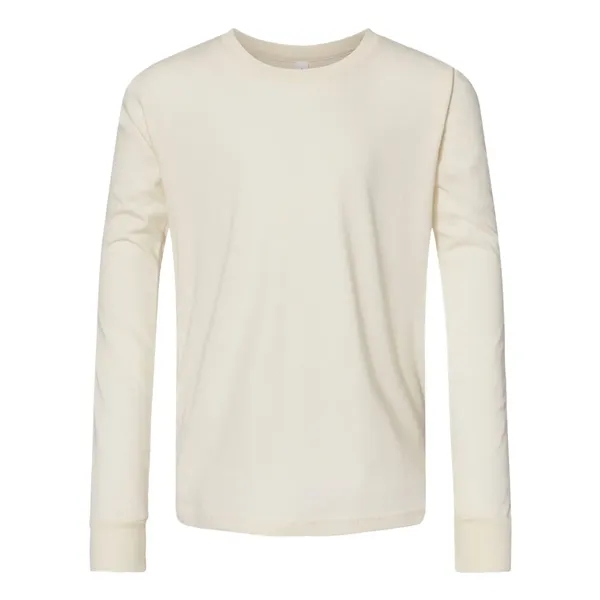 BELLA + CANVAS Youth Jersey Long Sleeve Tee - BELLA + CANVAS Youth Jersey Long Sleeve Tee - Image 4 of 17