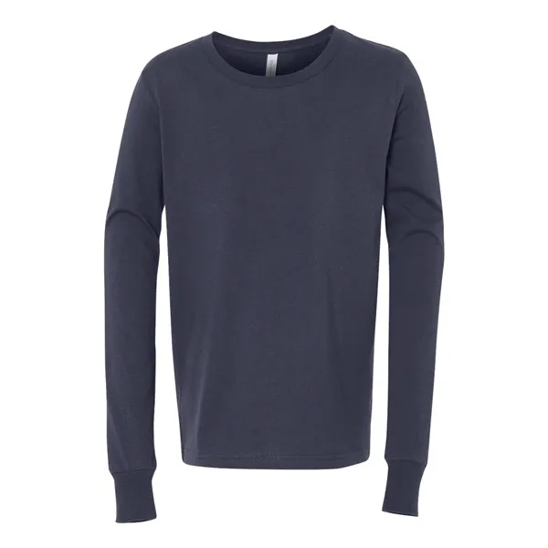 BELLA + CANVAS Youth Jersey Long Sleeve Tee - BELLA + CANVAS Youth Jersey Long Sleeve Tee - Image 6 of 17