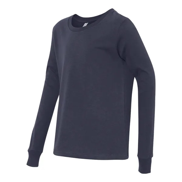 BELLA + CANVAS Youth Jersey Long Sleeve Tee - BELLA + CANVAS Youth Jersey Long Sleeve Tee - Image 7 of 17