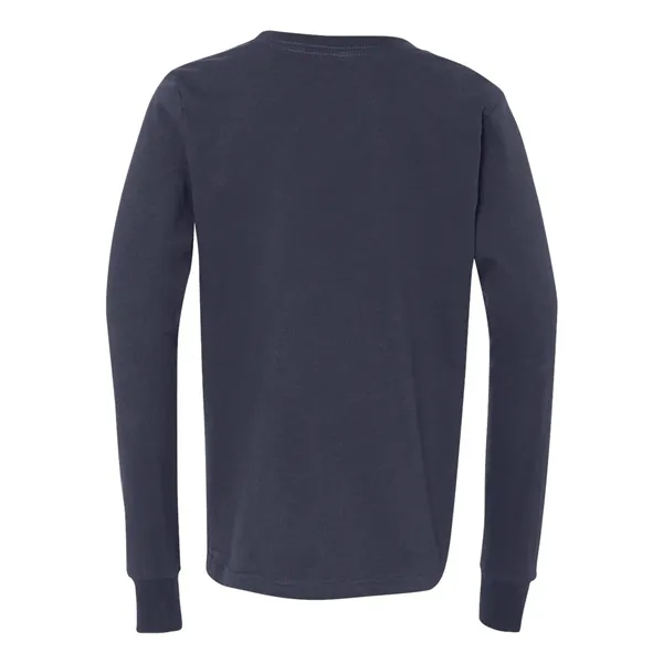 BELLA + CANVAS Youth Jersey Long Sleeve Tee - BELLA + CANVAS Youth Jersey Long Sleeve Tee - Image 8 of 17