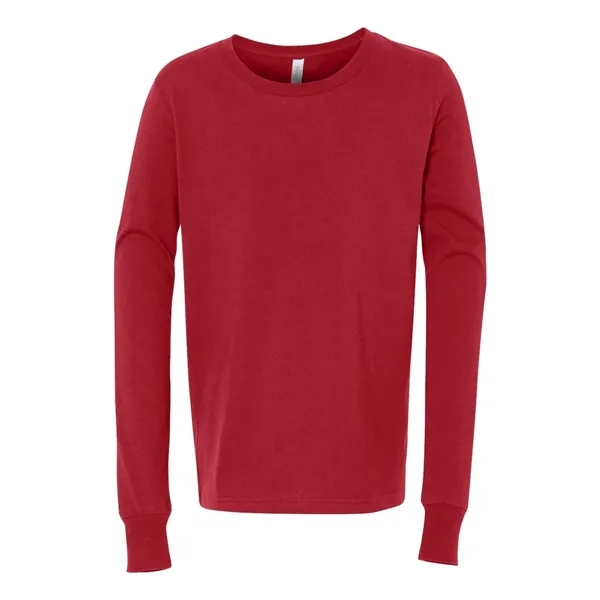 BELLA + CANVAS Youth Jersey Long Sleeve Tee - BELLA + CANVAS Youth Jersey Long Sleeve Tee - Image 9 of 17