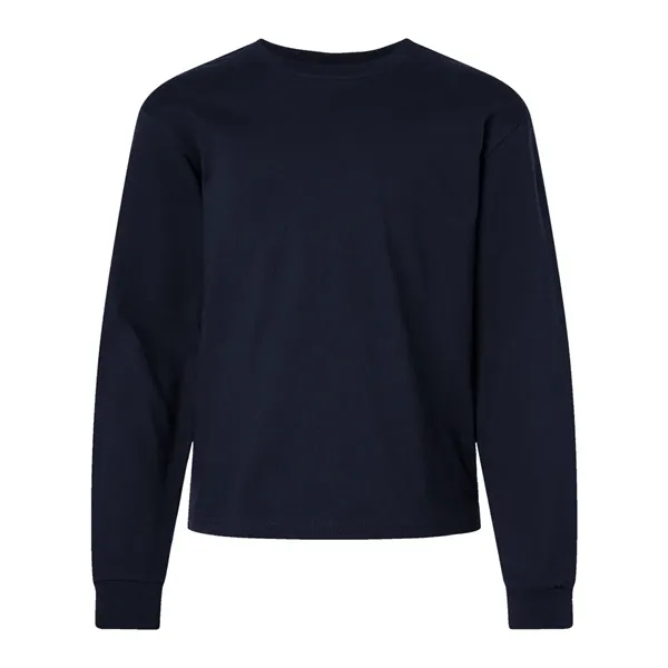 BELLA + CANVAS Youth 6oz. Heavyweight Long Sleeve Tee - BELLA + CANVAS Youth 6oz. Heavyweight Long Sleeve Tee - Image 13 of 24
