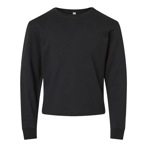BELLA + CANVAS Youth 6oz. Heavyweight Long Sleeve Tee - BELLA + CANVAS Youth 6oz. Heavyweight Long Sleeve Tee - Image 19 of 24