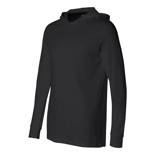 BELLA + CANVAS Unisex Jersey Hooded Long Sleeve Tee - BELLA + CANVAS Unisex Jersey Hooded Long Sleeve Tee - Image 5 of 30