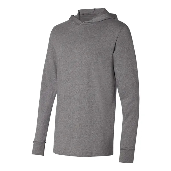 BELLA + CANVAS Unisex Jersey Hooded Long Sleeve Tee - BELLA + CANVAS Unisex Jersey Hooded Long Sleeve Tee - Image 12 of 30