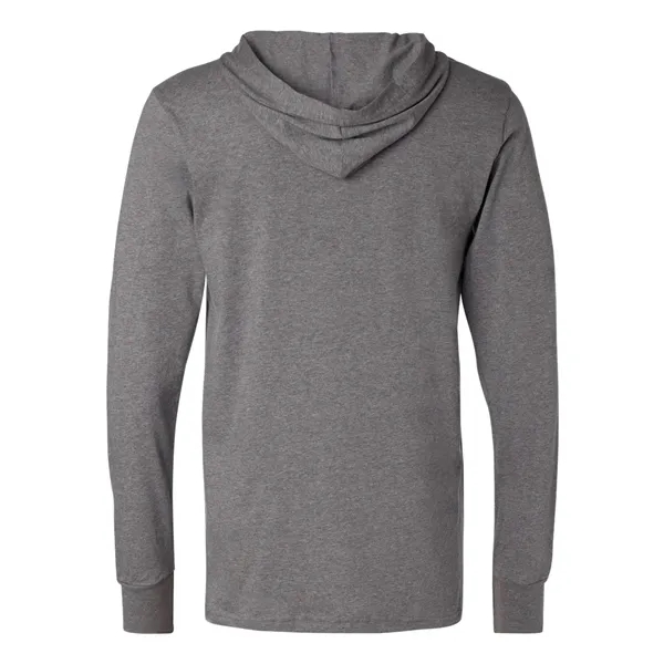 BELLA + CANVAS Unisex Jersey Hooded Long Sleeve Tee - BELLA + CANVAS Unisex Jersey Hooded Long Sleeve Tee - Image 13 of 30
