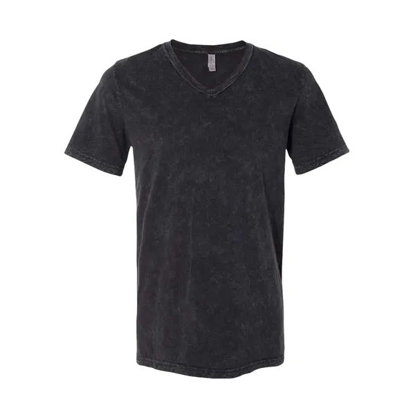 BELLA + CANVAS Unisex Textured Jersey V-Neck Tee - BELLA + CANVAS Unisex Textured Jersey V-Neck Tee - Image 3 of 24