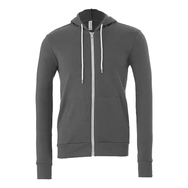 BELLA + CANVAS Unisex Sponge Fleece Full-Zip Hoodie - BELLA + CANVAS Unisex Sponge Fleece Full-Zip Hoodie - Image 3 of 101