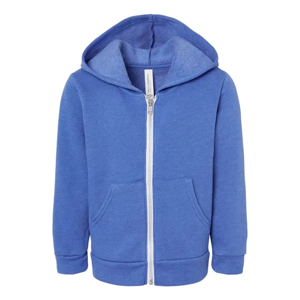 BELLA + CANVAS Toddler Sponge Fleece Full-Zip Hoodie Swea... - BELLA + CANVAS Toddler Sponge Fleece Full-Zip Hoodie Swea... - Image 7 of 10