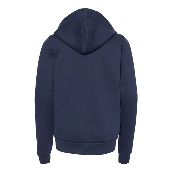BELLA + CANVAS Youth Sponge Fleece Full-Zip Hoodie - BELLA + CANVAS Youth Sponge Fleece Full-Zip Hoodie - Image 12 of 12